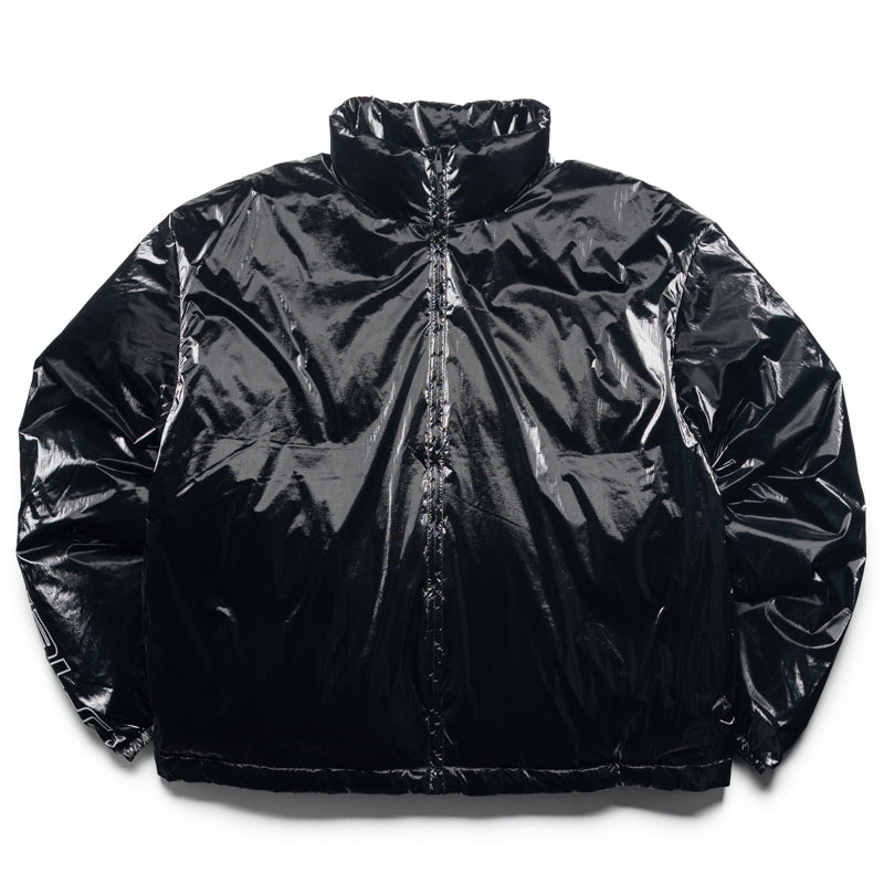 Fear Of God Essentials Ripstop Nylon Puffer Jacket - Metallic Black