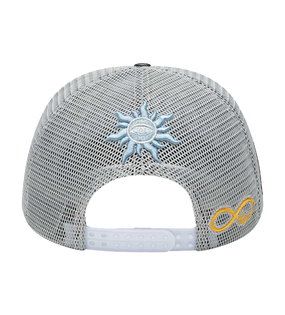 Godspeed Forever Trucker Hat Cool Grey