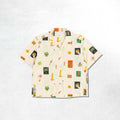 Heresy Motley Shirt: Ecru