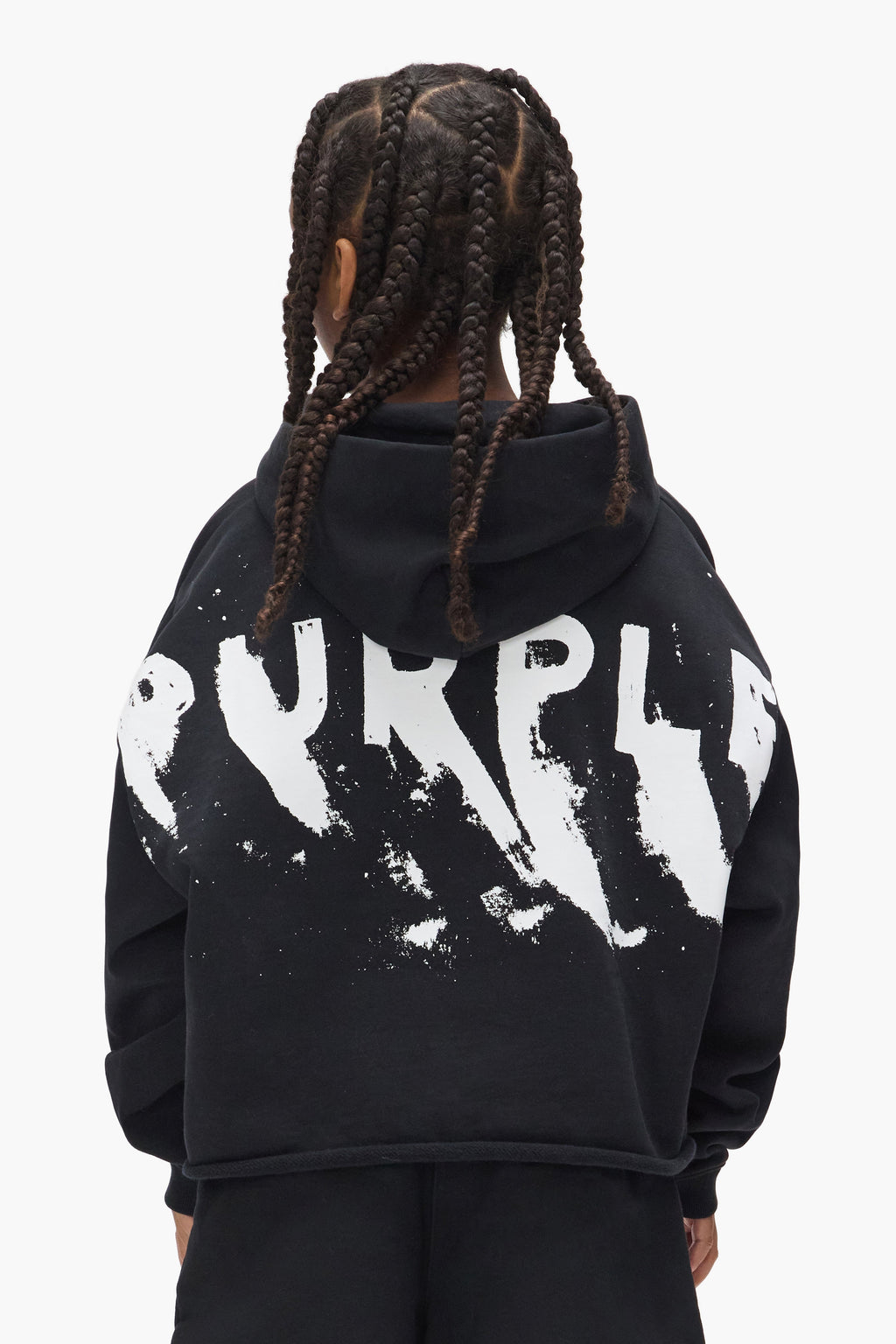 Kids' Painted Wordmark Hoodie