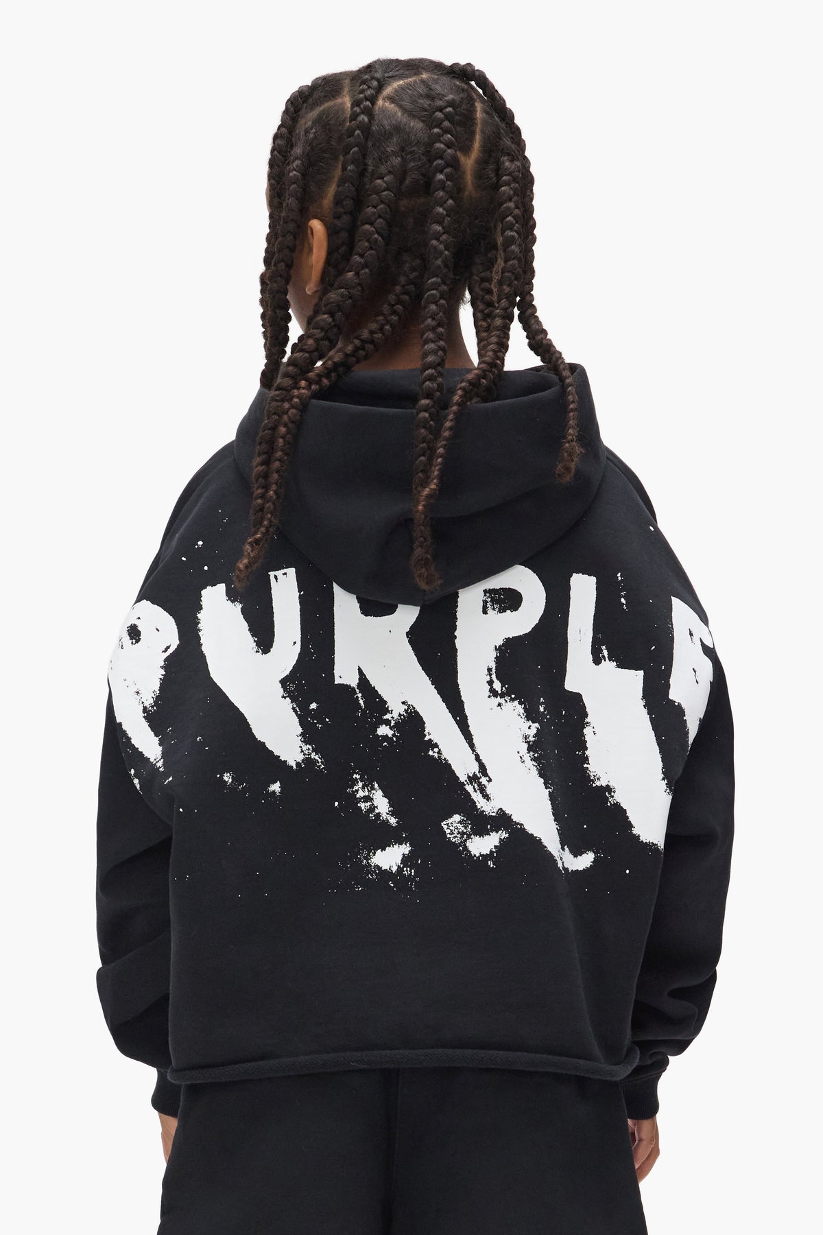 Kids' Painted Wordmark Hoodie