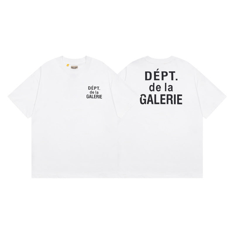 Gallery Dept Vintage Washed Graphic Short Sleeve Tee Streetwear Unisex
