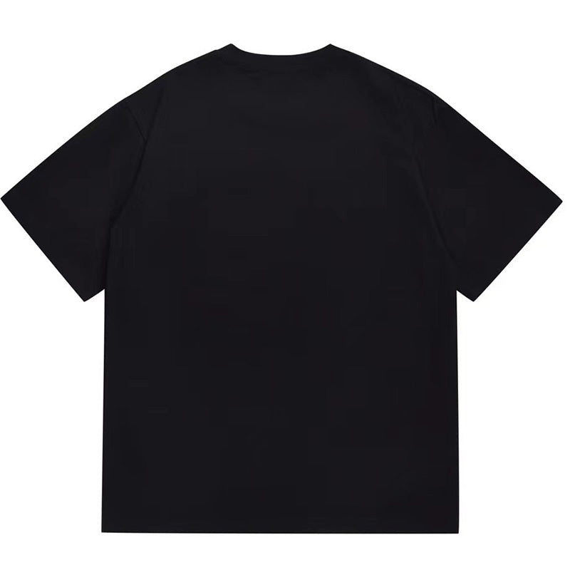 BAPE Blue ABC Camo Ape Head Men's T-Shirt - Black