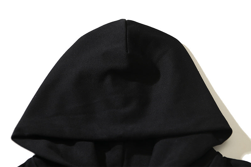 OFF WHITE Caravaggio Triptych Taped Hoodie – White & Black