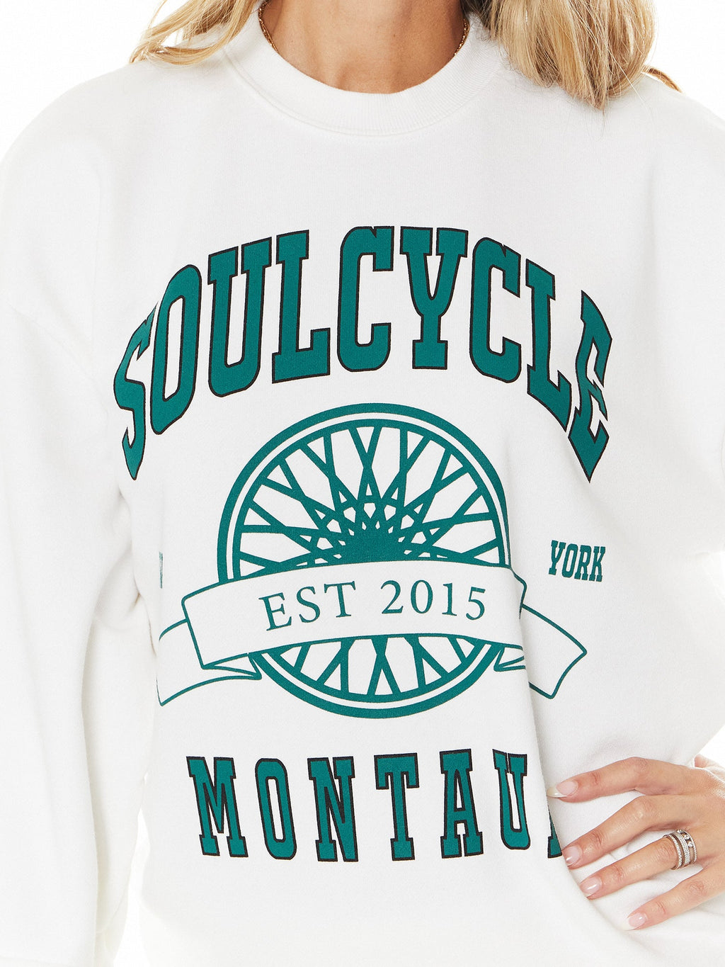 SAM CREW NECK WHITE MNTK