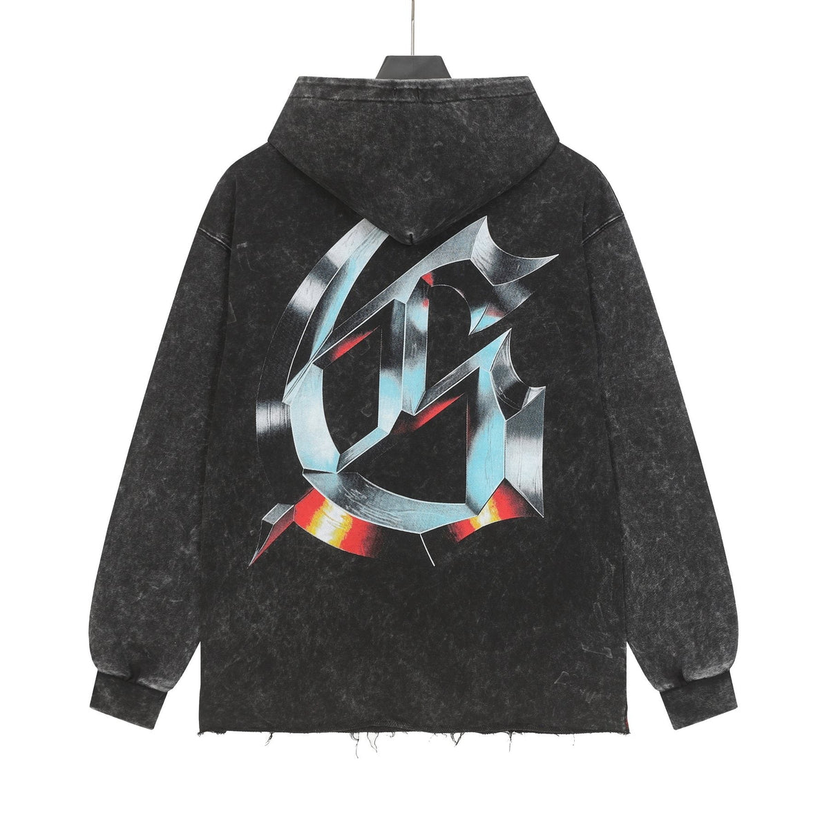 Godspeed Statue Graphic Washed Hoodie