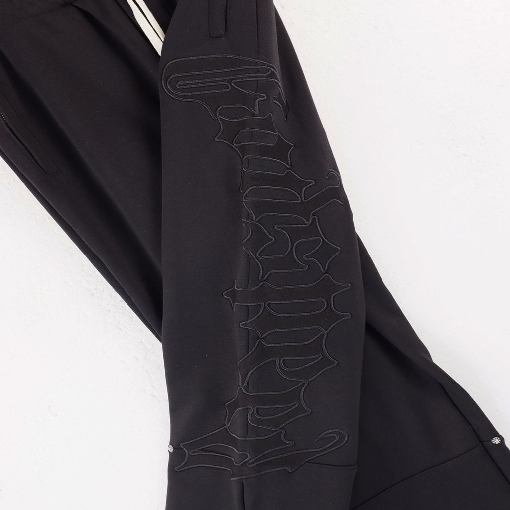 Godspeed Tonal Black Gothic Zip Hoodie Tracksuit Set