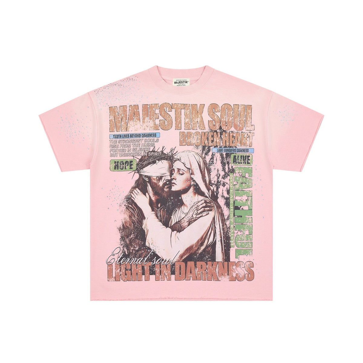 MAJESTIK Soul Graphic Short-Sleeve T-Shirt