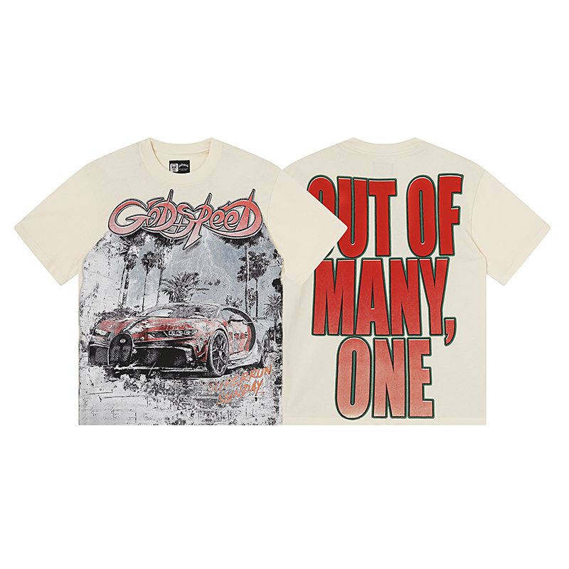 Godspeed Car Graphic Short-Sleeve T-Shirt