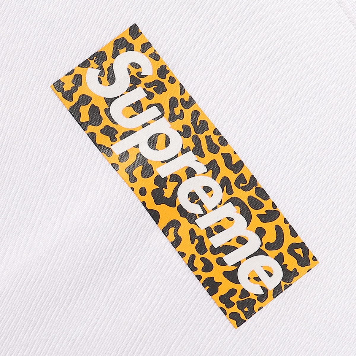 Supreme Leopard Graphic Short-Sleeve T-Shirt