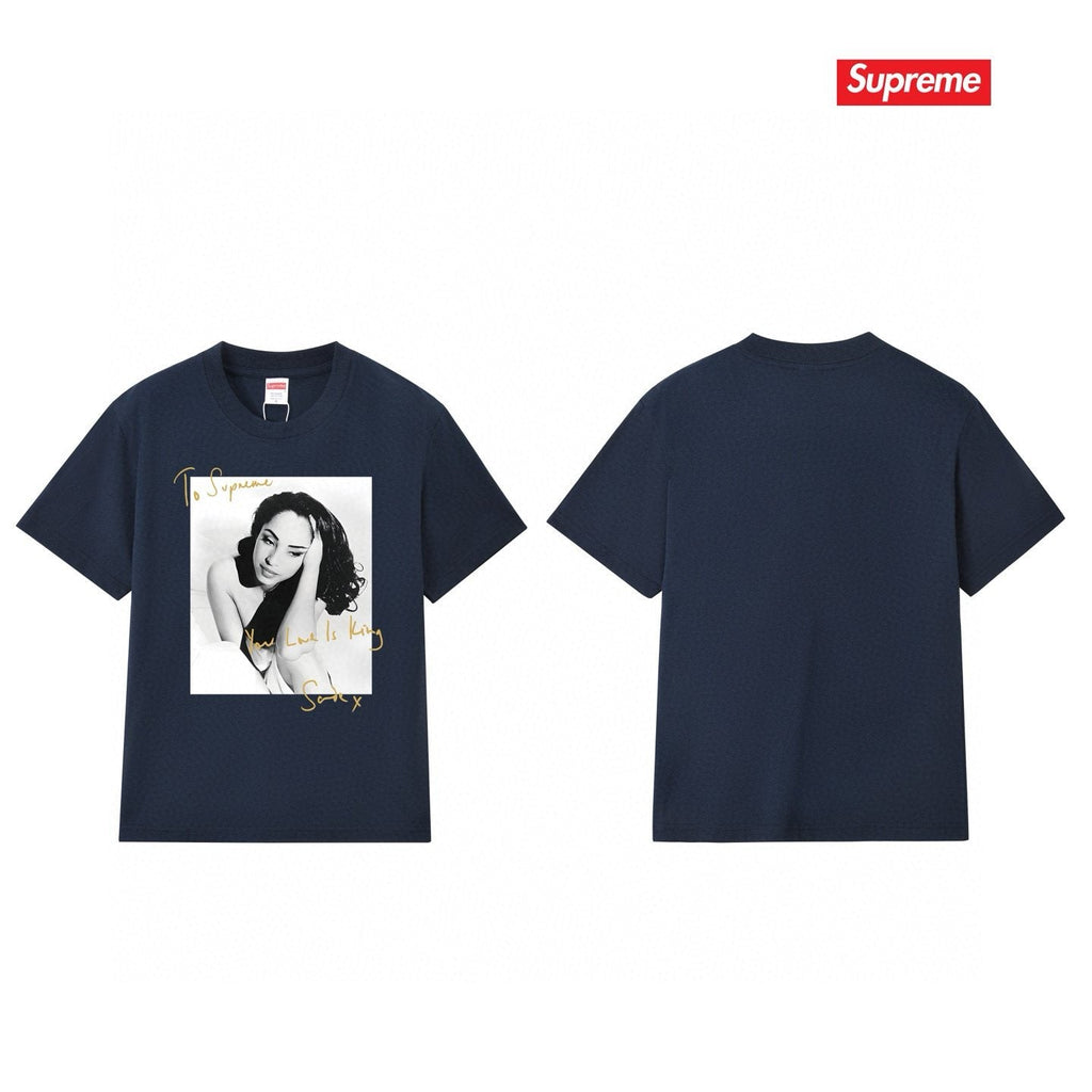 Supreme Sade Portrait Graphic T-Shirt