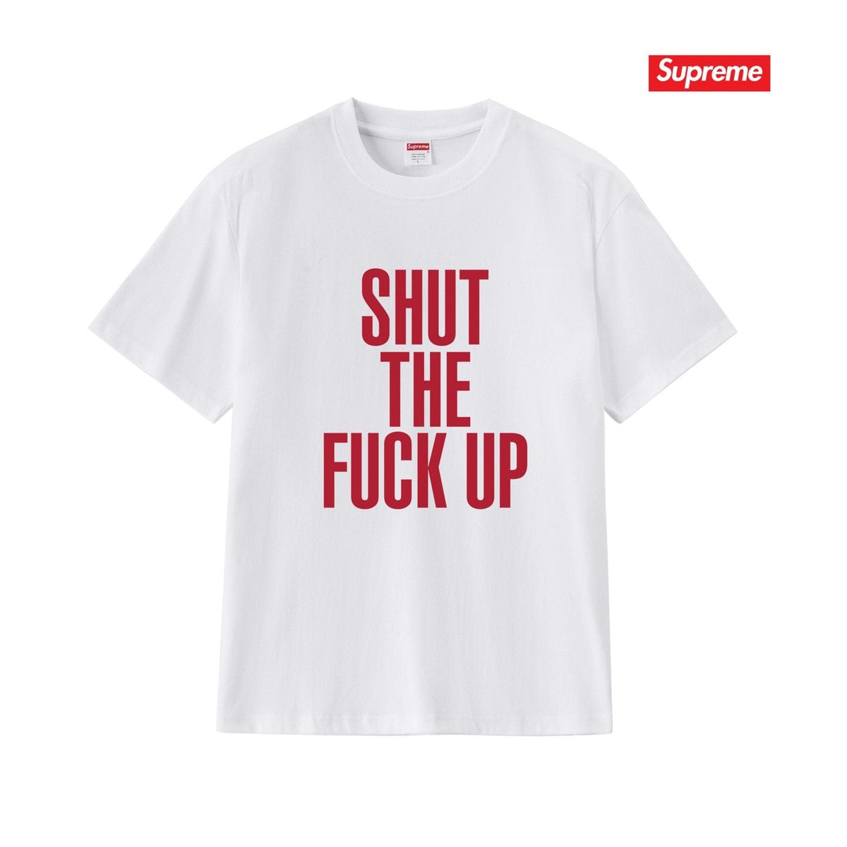 Supreme Stacked Text Graphic T-Shirt
