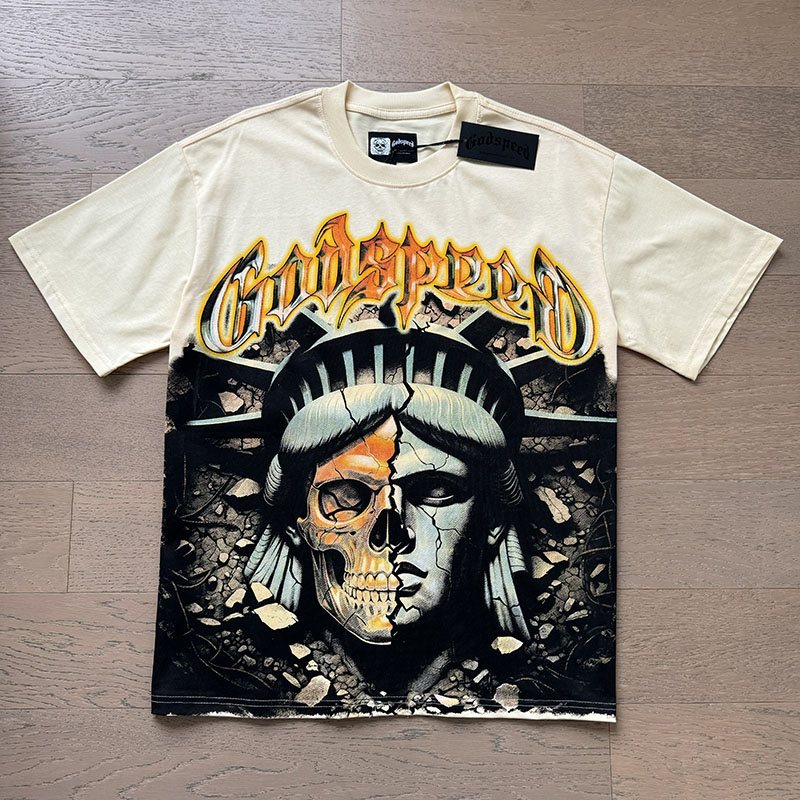 Godspeed Out of Many One Graphic T-Shirt