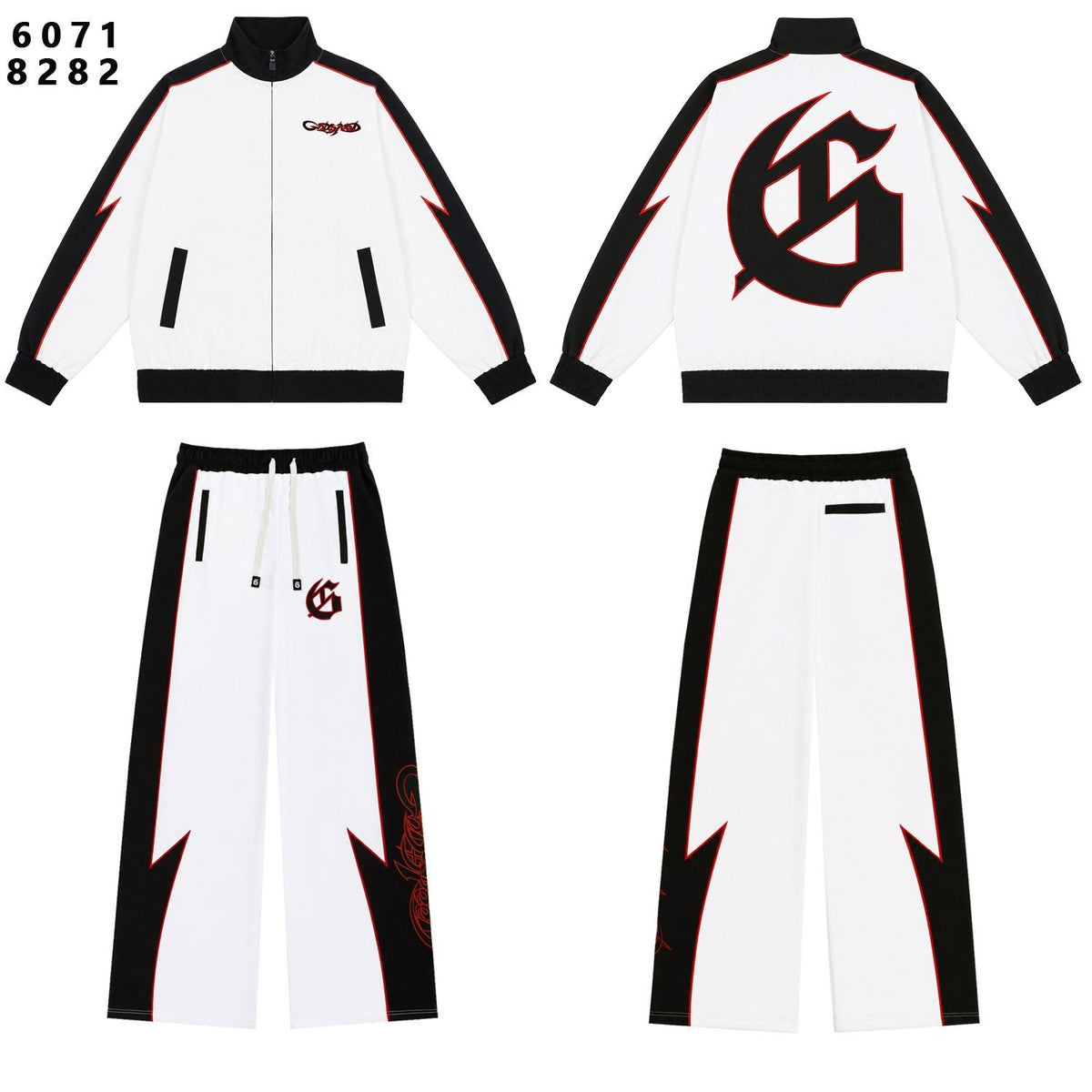 Godspeed Gothic G Contrast Panel Tracksuit Set