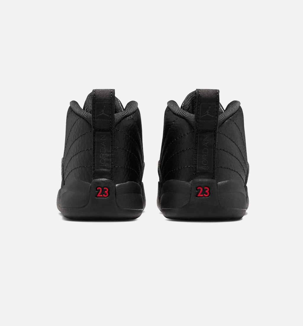 Air Jordan 12 Retro “Bloodline” Baby and Toddler Lifestyle Shoes