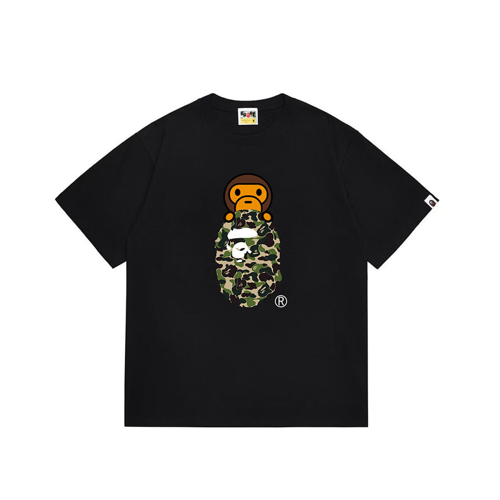 BAPE Ape Head Graphic Streetwear T-Shirt