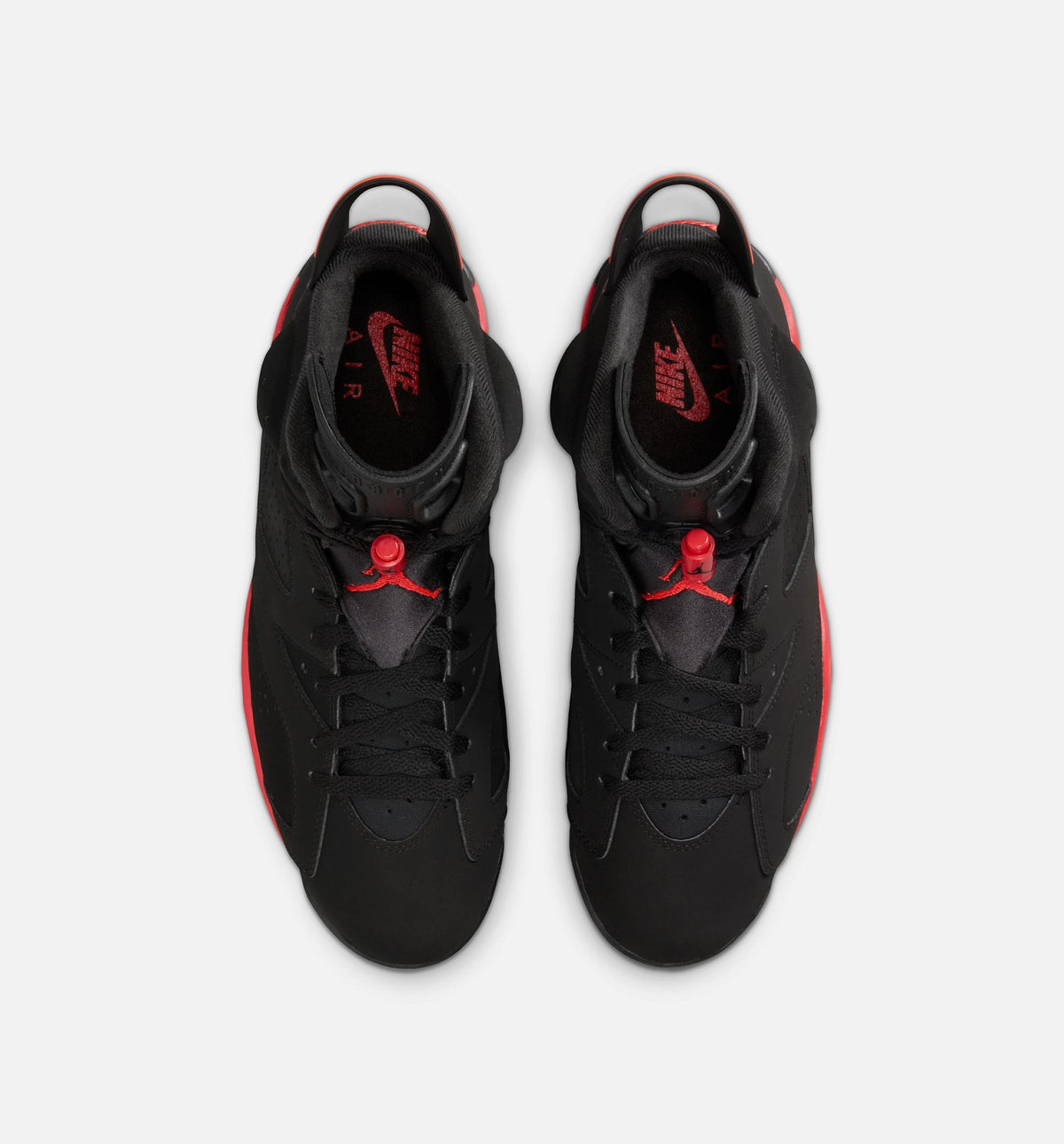 Air Jordan 6 Retro Infrared Salesman Men's Lifestyle Shoes - Black/Light Scarlet