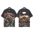 Godspeed Biker Workshop Graphic T-Shirt