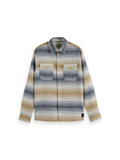 S&S Waffle Structure Stripe Shirt