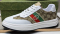 Gucci Men's Web Stripe Low-Top Sneakers