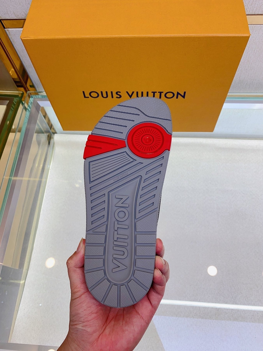 Louis Vuitton Men's Two-Buckle Slide Sandals