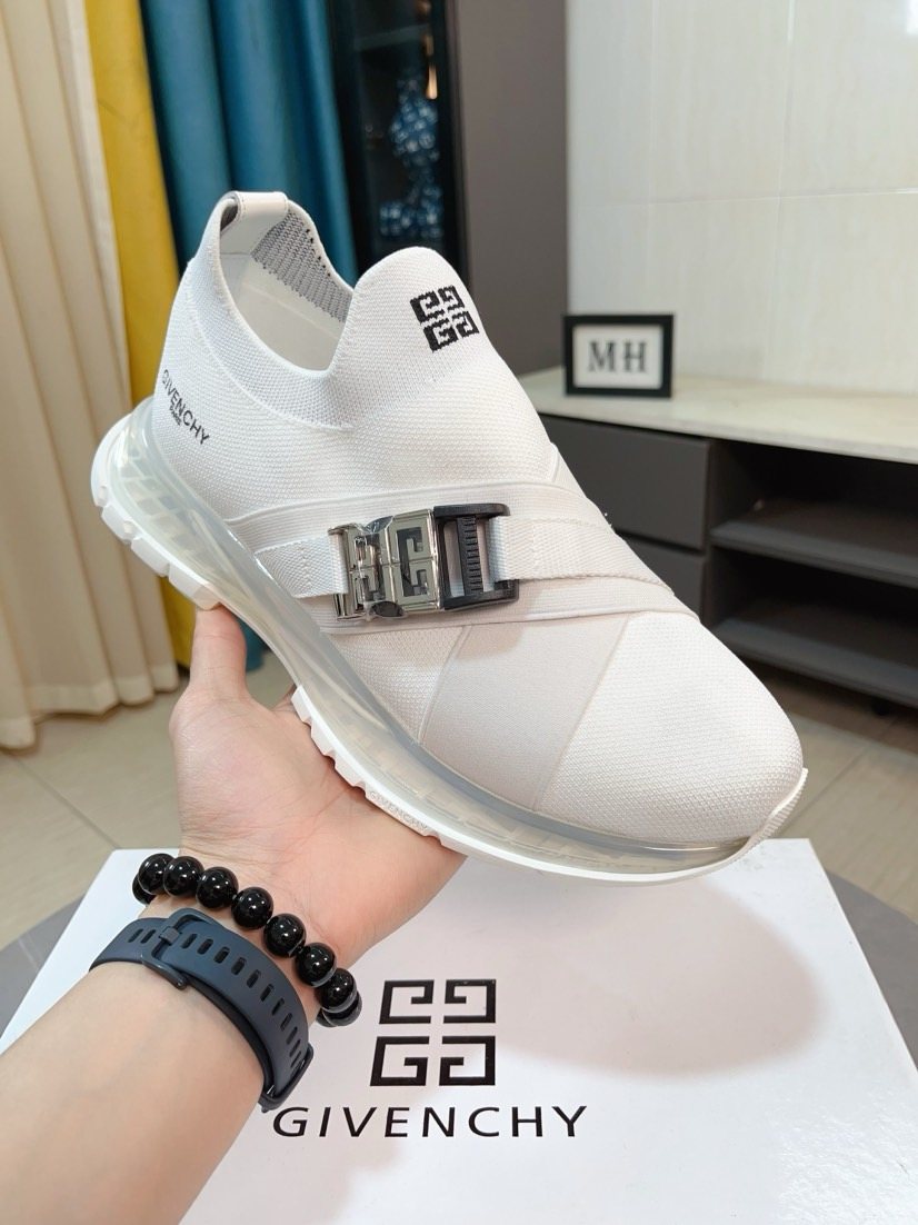 Givenchy Buckle Slip-On Sneakers