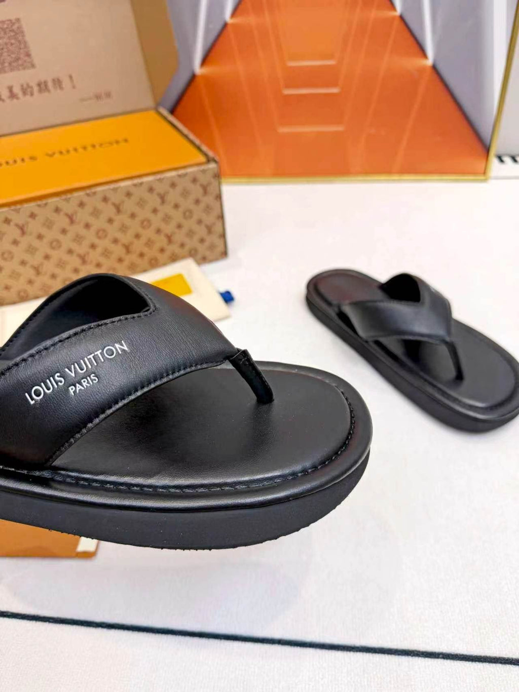 Louis Vuitton Men's V-Front Thong Sandals
