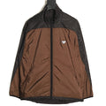Prada PRD Brown/Black Reversible Stand-Collar Jacket